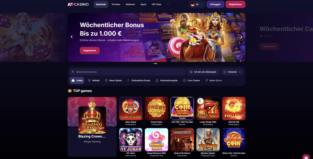 NV Casino Testimonial - Specialist & Gamer Ratings (2026 )